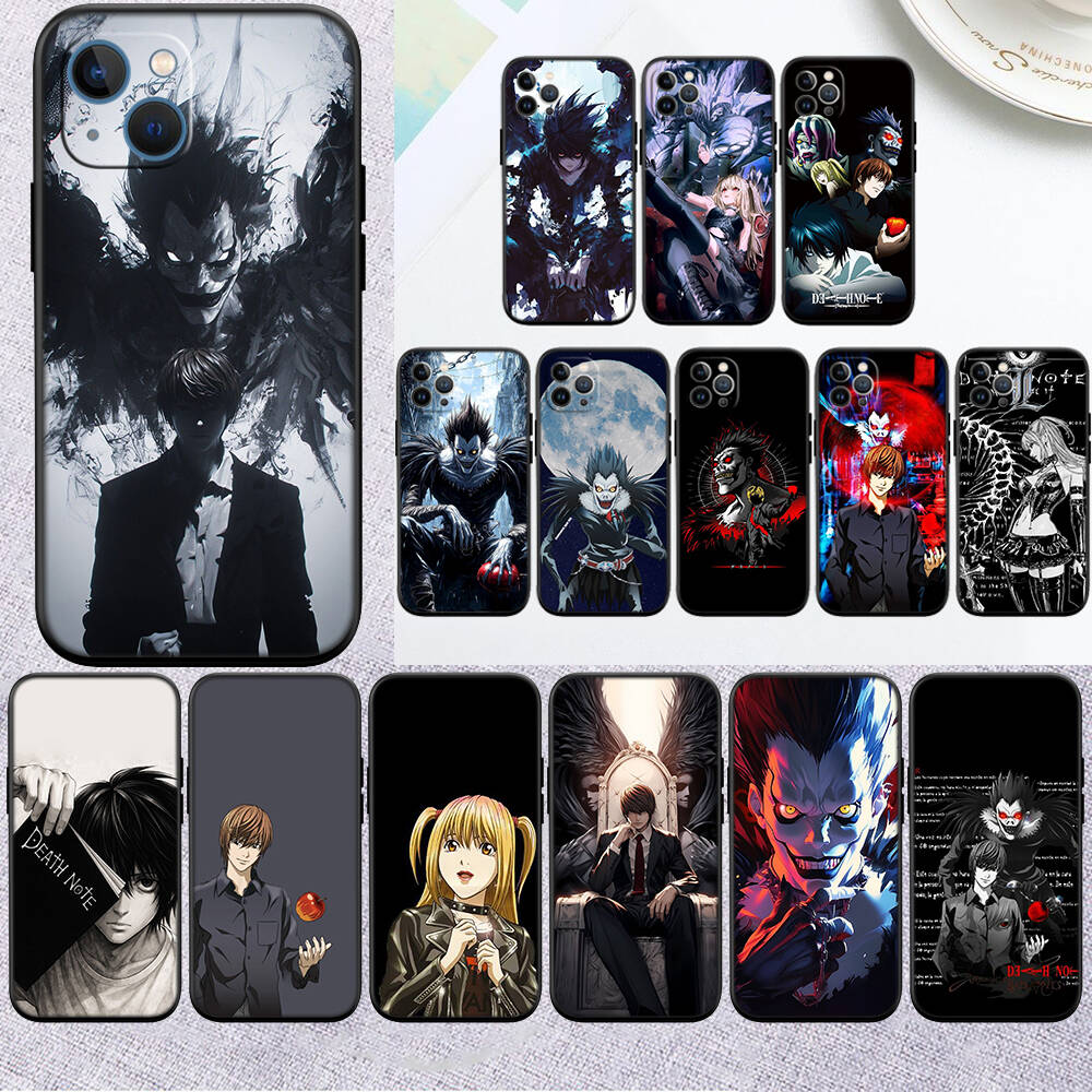 MH37 Death Note Case for Samsung A06 A35 A25 A24 A15 A05S A05 M55 M35 M15 A02 A12 A13 A10 A16 A20 A30 A22 A31 A32 A33 A42 A50