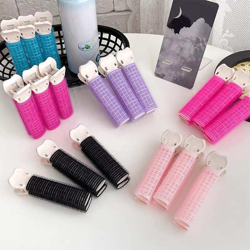 

Fluffy Hair Root Curling Tube & Seamless Bangs Clip