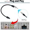 Radio Antenna Adapter Compatible with Dodge Ram Jeep Wrangler Aftermarket Radio Stereo Antenna Adapter for C-Class Sprinter Buick Cadillac