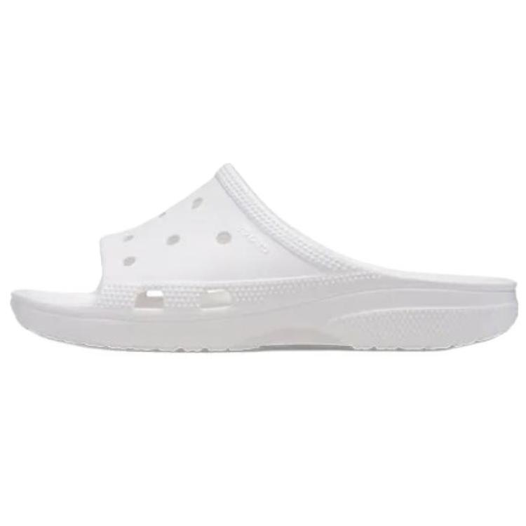 Crocs Classic Comfortable Versatile EVA Non-Slip Slide Sandals Women Footwear White 211730-100