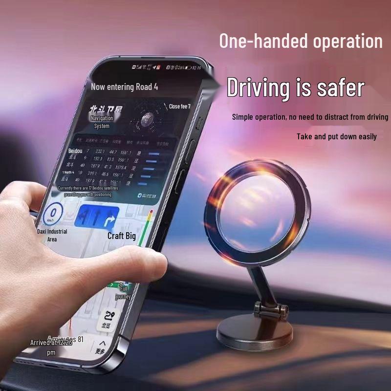 Handyhalterung für Lüftungsschlitze im Auto mit 360°-Drehung und MagSafe-Kompatibilität