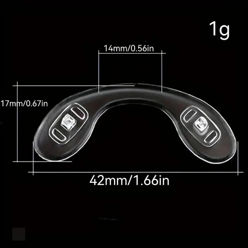 1/2/4pc Ultra-Soft Silicone Eyeglass Nose Pads Comfort Fit Glasses Frame Accessories Anti-Slip Nose Pads for Sports & Daily Wear