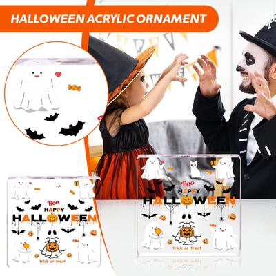 Halloweenské dekorace, Dárky k Halloweenu, Vnitřní domácí stoly, Psací stoly, Akrylové ozdoby