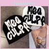 Letter Street Style Pattern Neutral Plush Casual Knitted Hat For Fall Winter And