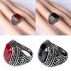 Men's Women's Lover Vintage Carved Geometric Resin Alloy Party Jewelry Ring
