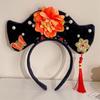 Antique Headdress Ancient Style Headwear Antique Headband Hanfu Hair Hoop Chinese Style Headwear