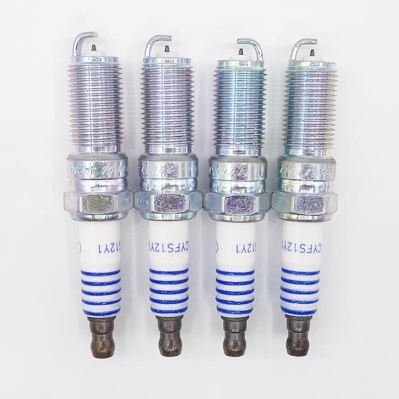 4PCS SP-535 CYFS12Y1 Iridium Spark Plug For Ford C-MAX Lincoln MKZ Fusion CYFS 12 Y1 SP535 CYFS-12-Y1 SP 535