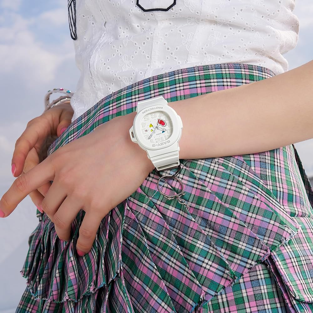 Casio Baby-G Playful Hearts Series BGA-10-7AJF Women's Watch White