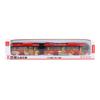 Alloy Double Jointed Bus Model Toy Sound Light Children Play Festival Gifts
