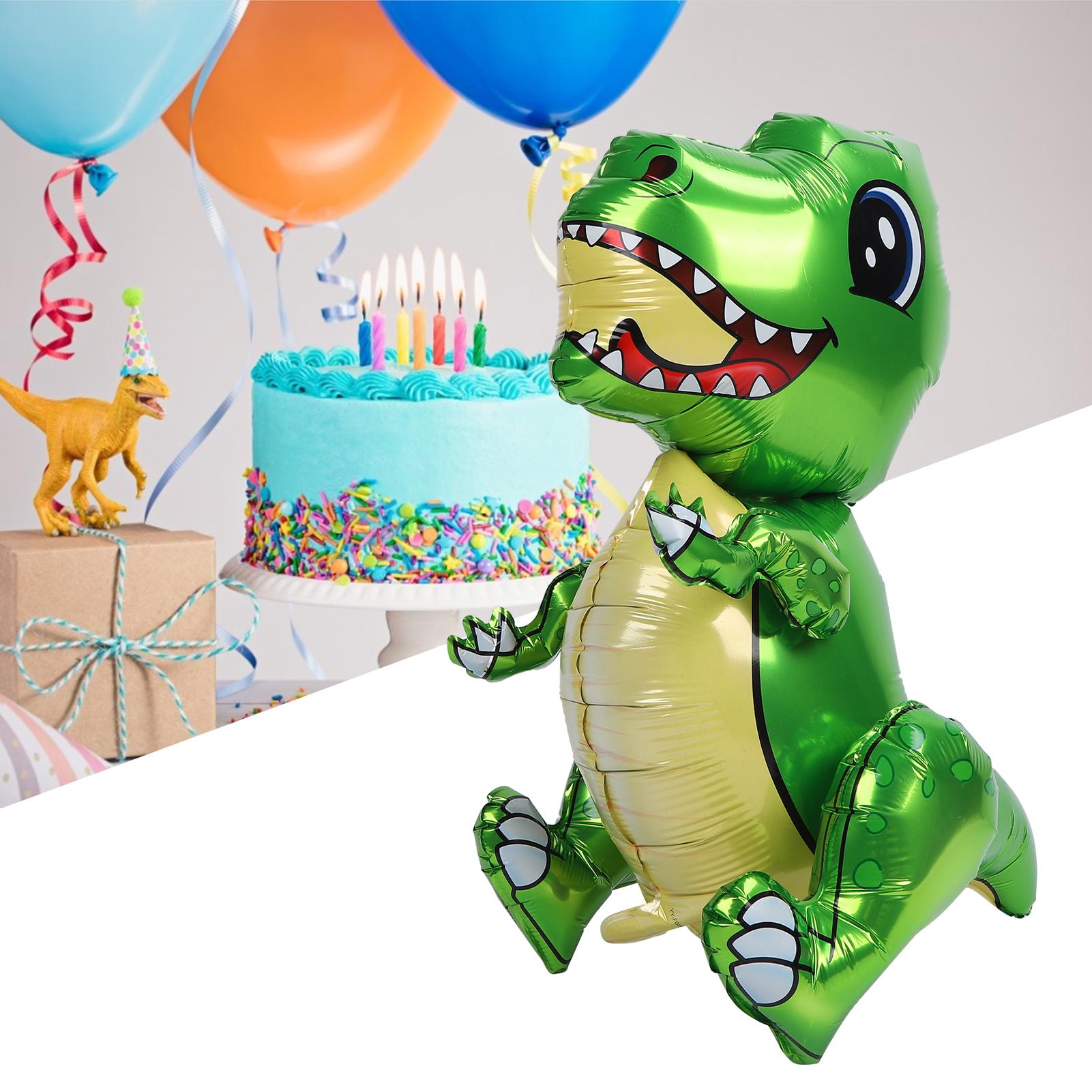 Children Dinosaur Shape Balloons Foil Animal Balloon Decoration for BirthdayCelsiusParty