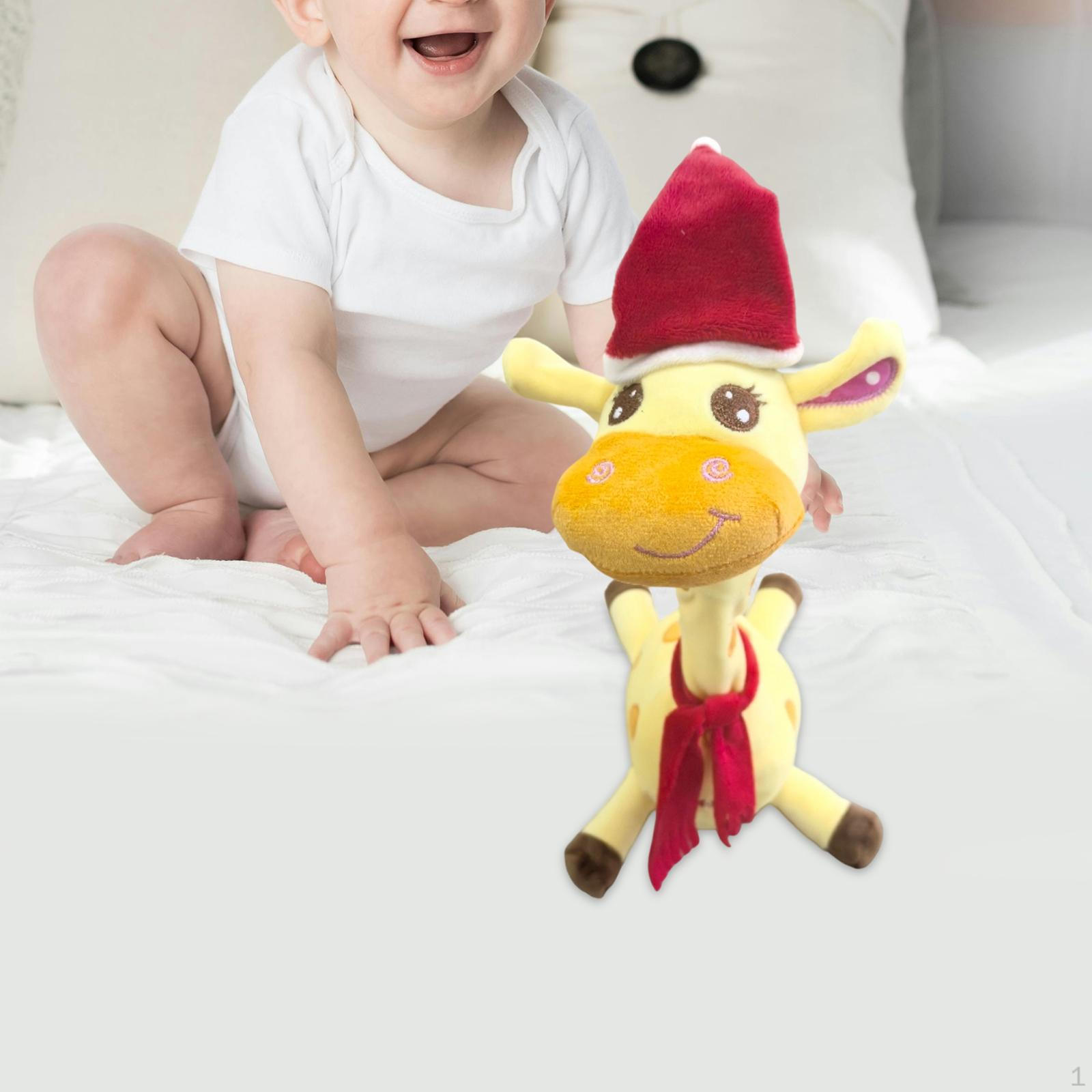 Жираф Танцующий Говорящий Детская Игрушка Поющий Песню Интерактивная для Мальчиков Девочек