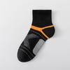 Men's Mid-Calf Sports Socks - Breathable, Sweat-Absorbing for Outdoor Activities, Climbing, Basketball, and Running.