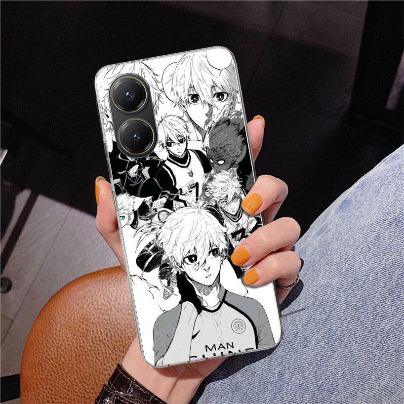 

Blue Lock Nagi Seishiro Phone Case For Xiaomi Poco X7 X6 X5 Pro F7 Ultra Redmi 15C 15 13C 13 12C 12 10 10A 10C 9 9A 9C 9T Cover Redmi 9T
