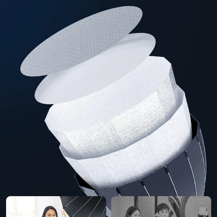 300W LED Studio Photography Light with Deep Parabolic Softbox