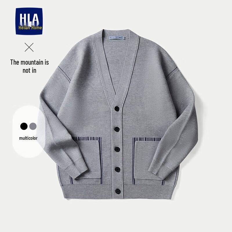 

Мужской трикотажный кардиган с V-образным вырезом 2XL