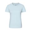 Reines Baumwoll-Kurzarm-T-Shirt für Damen Neues Lässiges Taillenbetontes Halbarm-Damen