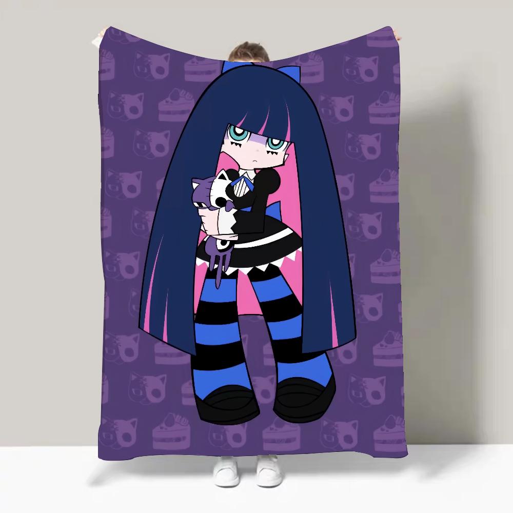 Cartoon P-Panty S-Stocking Blanket Design Lightweight  For Dorms, Naps, Living Room, Office,Sofa,All-Season