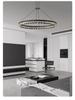 Modern Minimalist Italian Glass Chandelier for Living Room and Master Bedroom