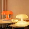 Neue stilvolle, moderne, klassische dänische Bauhaus Designer dekorative Pilz orange Tischlampe - Perfekt für Schlafzimmer oder Nachttisch Ta