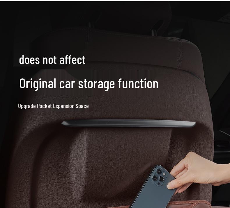 Crown Lu Fang Rear Seat Kick Mat - Anti-Kick Protection & Interior Enhancement