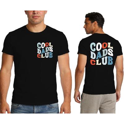 Trička pro táty Pánská Cool Dads Club Tričko Tatínkovské Tričko k Narozeninám Den Otců Trička