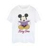 Disney Mikke Mus for kvinner/damer Story Time Cotton Boyfriend T-skjorte