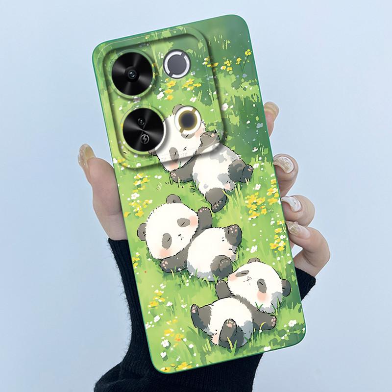 For Itel P65 P671L Etui Fashion Simplicity Oil Painting Floral Protective Phone Case For ItelP65 P 65 Coque Soft Silicone Covers