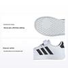Breaknet 2.0 Comfortable Simple Non-Slip Low-Top Kids Skate Shoes Kids Sneaker White IE3792