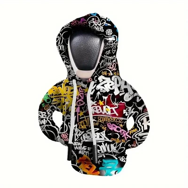 Gear Shift Hoodie Cover Shift Cover Gear Handle Decoration Fits Manual Automatic Universal Car Shift Lever Interior Decor