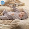 Koala Noses Newborn Soft Breathable Cotton Jacquard Jumpsuit