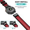 For Garmin Tactix 7 Pro Delta Descent/Quatix 7/6/5 Sapphire/7X Solar Strap Fenix 7X Silicone Correa 22mm 26mm Quickfit Watchband