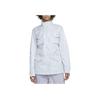 Solid Color Stand Collar Multi Pocket Long Sleeve Jacket Women Jackets Light-Gray DN1491-471