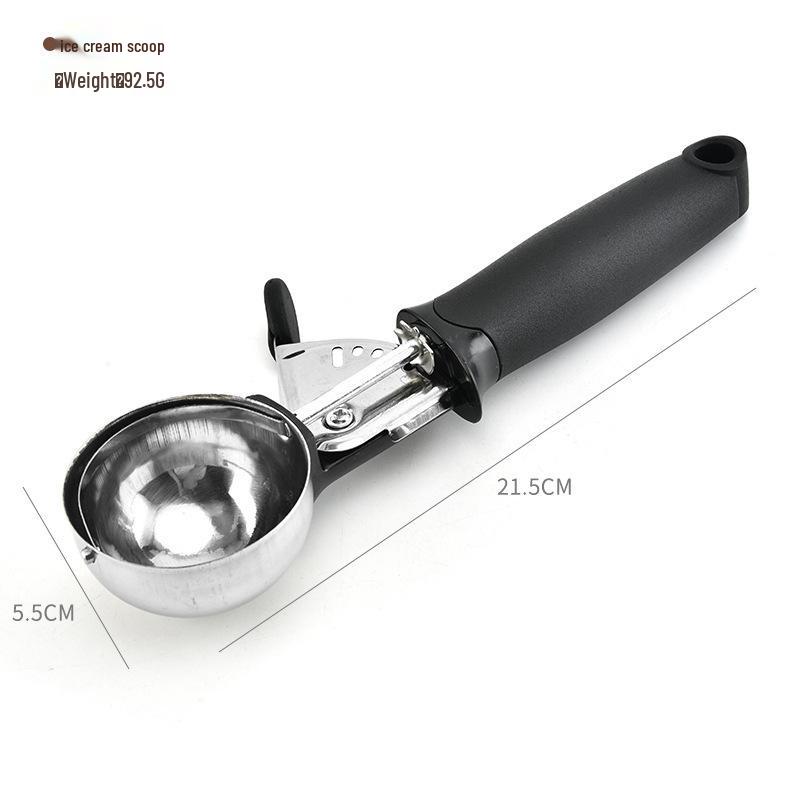 Stainless Steel Ice Cream & Fruit Baller Spoon Household Gadget