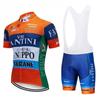 Mens Cycling Jersey Bib Shorts Set Road Bike Performance Wear Breathable Quick-Dry Compression Fit