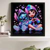 Full Round Diamond Painting Lilo & Stitch Art Rhinestone Picture Mosaic DIY 5D Cross Stitch Embroidery Home Decoration
