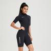 3mm Neoprene Wetsuit Short Sleeve Shorts Men Women Snorkeling Diving Surfing Swimming Warmth Protection