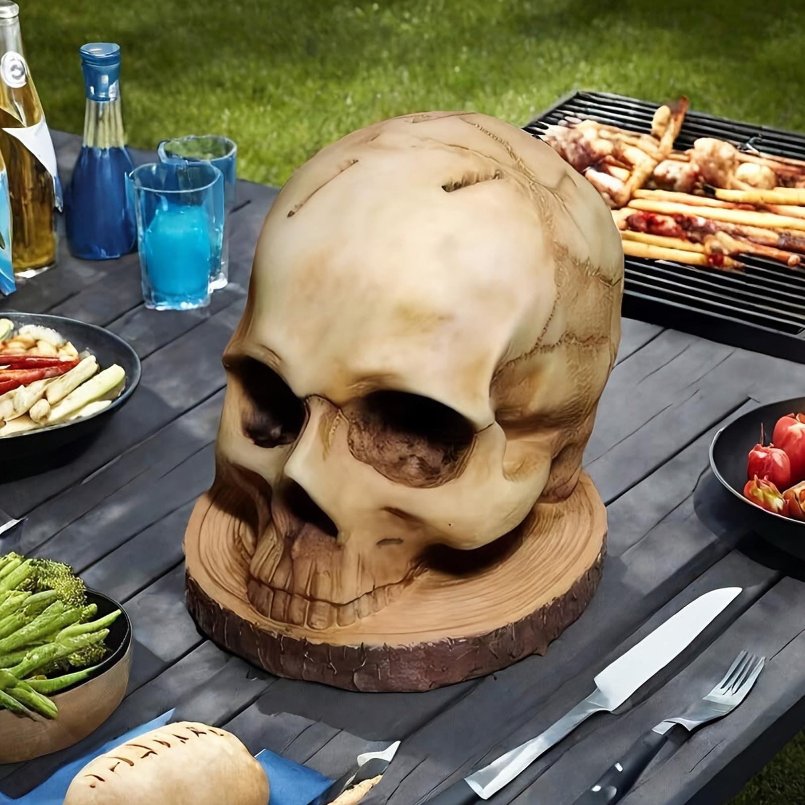 

Horror Knife Rack For Kitchen Storage, Gothic Kitchen Accessories, Horror Storage Head Knife Rack Halloween Kitchen Decoration One Size