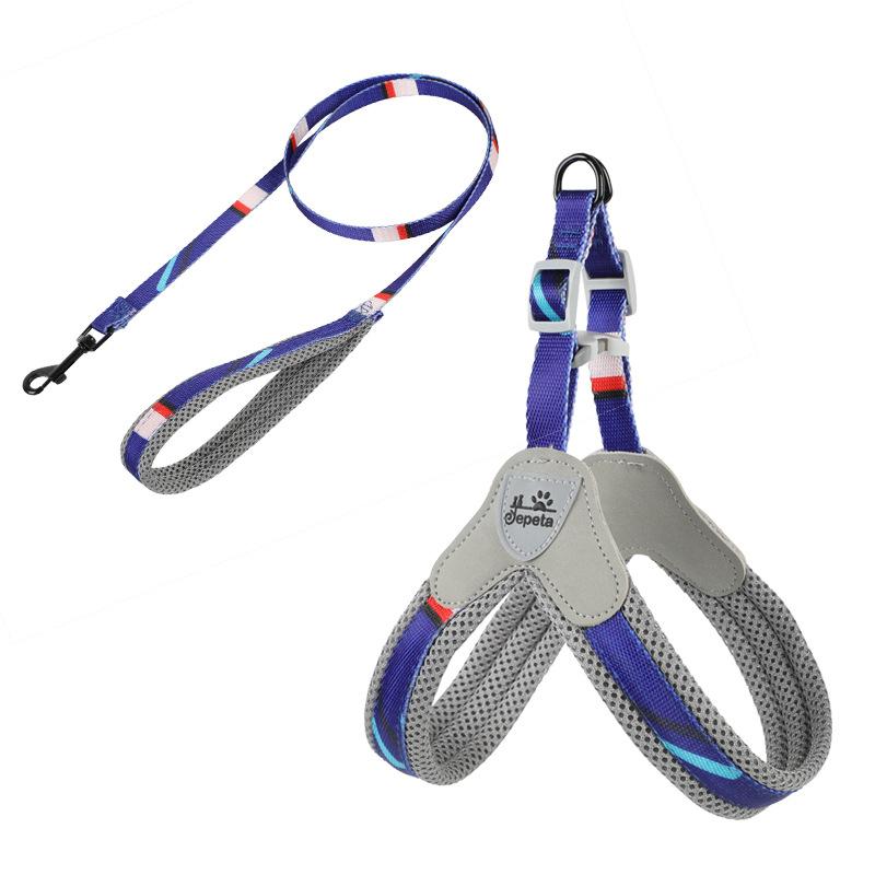 New leash pet leash dog leash vest type dog chest strap walking dog pet supplies