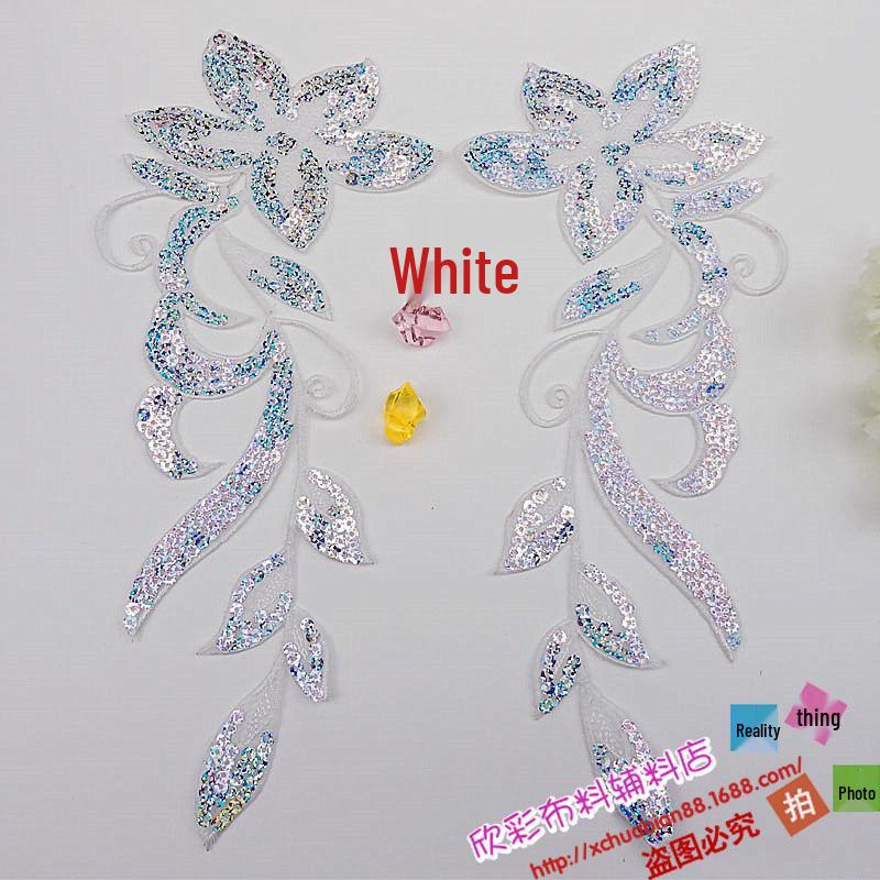 Boutique Cosplay Anime Dress with Embroidered Sequins, Ancient Costume Design, Applique 8639# Hot Stamping