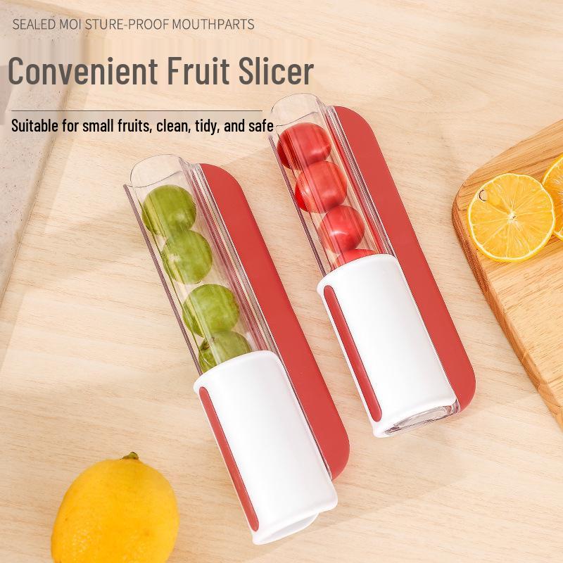 Multipurpose Kitchen Slicer: Perfect for Tomatoes, Grapes, Cherries, and Salads