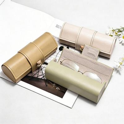 Lightweight Eyewear Case PU Leather Eyeglasses Box Fashion Glasses Case  Gift