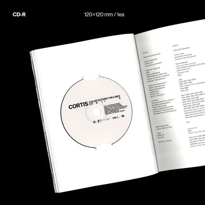 Pre-order CORTIS The 1st EP COLOR OUTSIDE THE LINES Standard Ver. & SHOP POB
