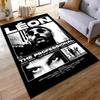 Leon The Professional Movie Poster Rug Non-slip rug suitable for living room and bedroom sofas