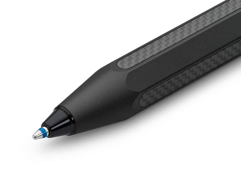 Kaweco AC Sport Black Ballpoint Officially Imported Pen, Oil-Based, ACBP-BK,