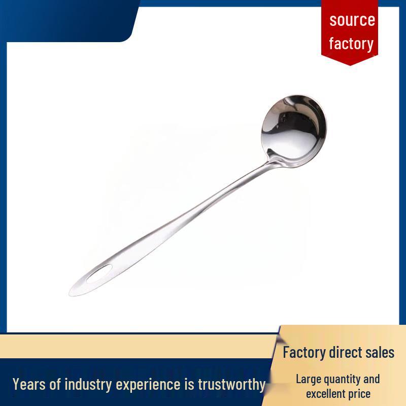 Nuan Zhi Yuan Thickened Stainless Steel Soup Spoons