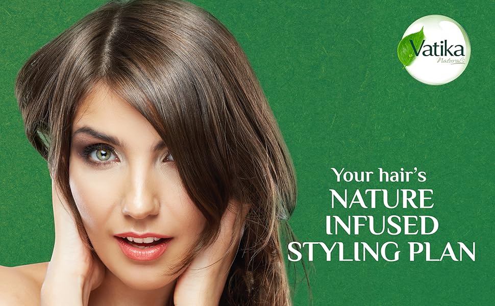 Hårfallskontroll Styling Hårkräm (65 ml) | Naturliga extrakt av kaktus, ghergir och oliv | Närande Vatika-oljor