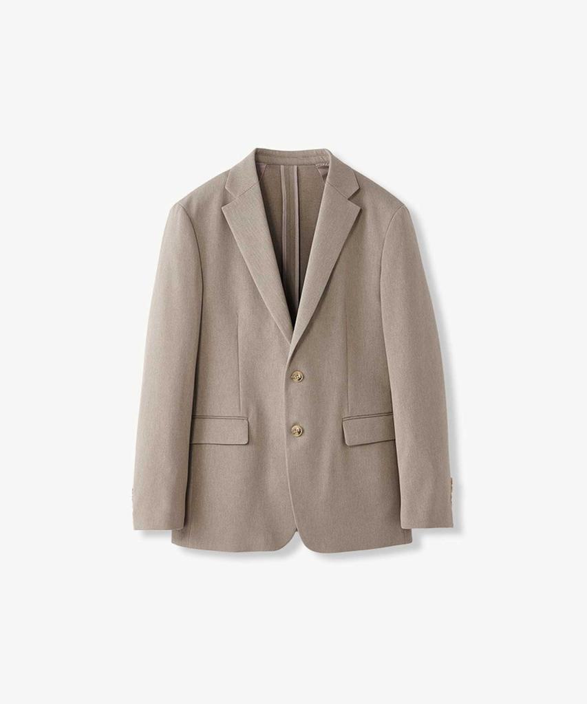Stco [Summer] 4-Way-Stretch Lightweight Twill Setup Jacket_Beige (Relaxed Fit)_Sejvb02Nsd