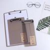 With Low Profile Gold Clip A4 A5 A6 File Folder Writing Sheet Pad File Folder Board Clamp  Writing