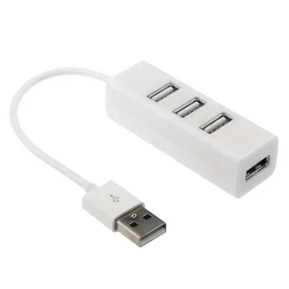 USB 2.0 HUB 4 Ports USB Expander High Speed USB Splitter Portable Multi Ports Power Adapter for Laptop PC Computer Accessories