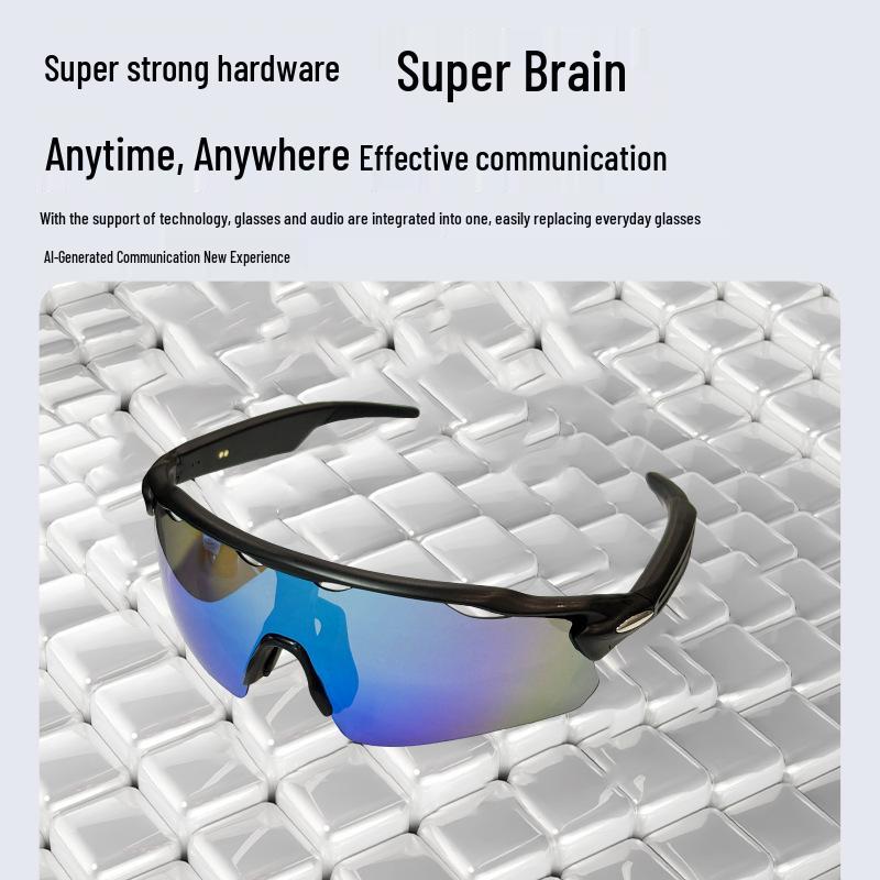 Smart Bluetooth Cycling Glasses with AI Voice Translation